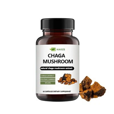 Chaga sēņu kapsulas